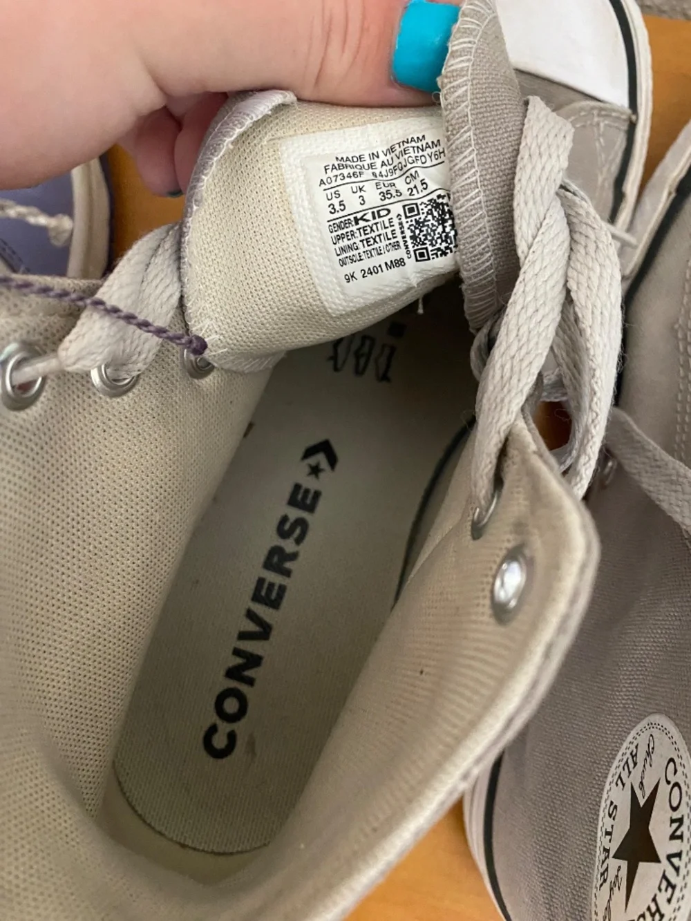 Gray Converse High Tops Chuck Taylor